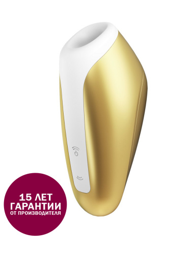 Satisfyer Вакуумно-волновой стимулятор Love Breeze, золотистый