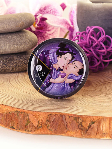 Массажная арома свеча "Libido. Экзотические фрукты" 30мл фото 8