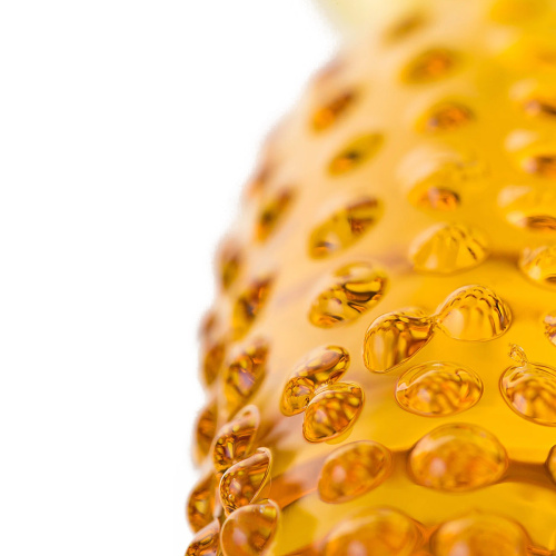 Анальная пробка стекло 028 GD  фото 5