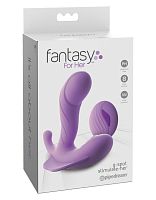 4929-12 PD / Вибромассажер для зоны G с пультом ДУ Fantasy For Her G-Spot Stimulate-Her