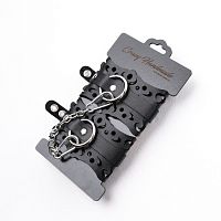 Ажурные кожаный наручники 