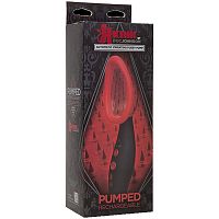 2408-01 BX DJ / Автоматическая женская вибропомпа Kink - Pumped - Rechargeable Automatic Vibrating