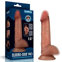 Фаллоимитатор 7.5'' Sliding Skin Pro Dual Layer Silicone Dong 417001 LV