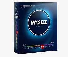Презервативы My.Size Pro №3 размер 60																													