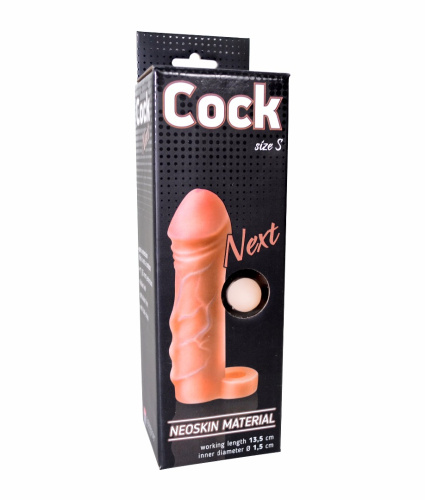 Фаллоудлинитель с кольцом Cock Next S 692103 RU фото 2