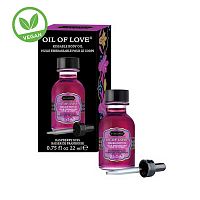 Масло для оральных ласк Oil of Love Raspberry Kiss 