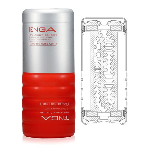 Мастурбатор U.S. Tenga - Double Hole CUP