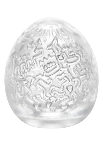 Мастурбатор-яйцо "KEITH HARING EGG PARTY" фото 7