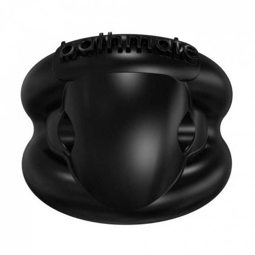 Эрекционное кольцо Bathmate Vibe Ring Strength Black, черное фото 3