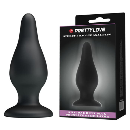 BI-014460 / PrettyLove Sturdy Anal Plug Анальная пробка среднего размера фото 2