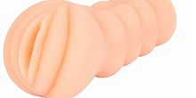 Реалистичный мастурбатор вагина с вибро 