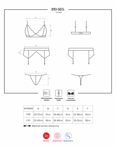 Комплект L/XL 3834 OB 810-SEG-1   фото 6