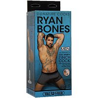 8160-07 BX DJ / Фаллоимитатор с мошонкой на присоске Signature Cocks - Ryan Bones