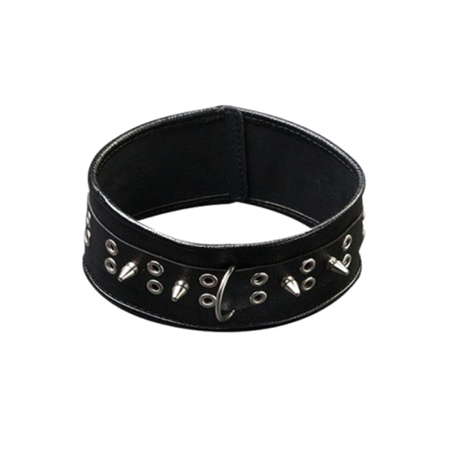 Ошейник с шипами широкий черный 3105-1 BX SIT 