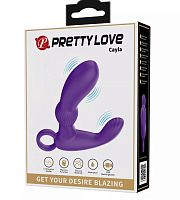 Фиолетовый вибромассажёр для массажа простаты Cayla 