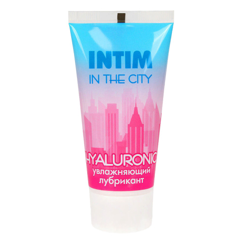 Лубрикант увлажняющий INTIM IN THE CITY HYALURONIC 60 г арт. LB-60008m