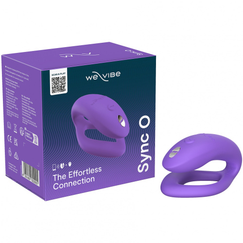 Светло-фиолетовый вибратор для пар «Sync O», We-Vibe SNSY6SG4 фото 2