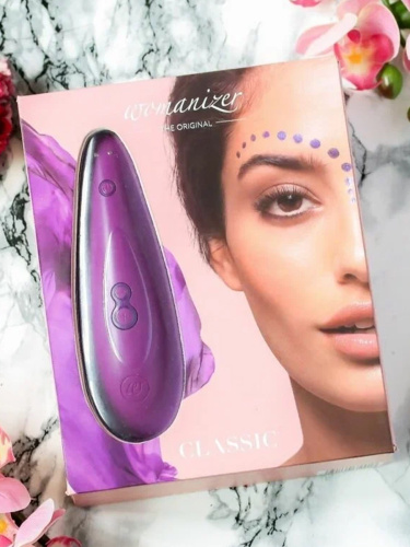 Womanizer Стимулятор клиторальный бесконтактный Classic, пурпурный фото 9