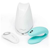 We-Vibe Вибратор для пар из силикона Sync 7.5 cм, голубой