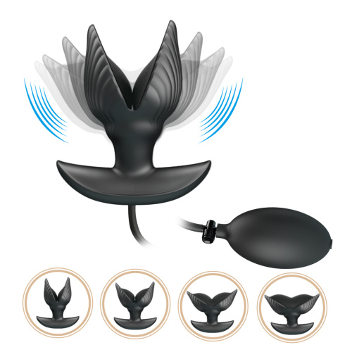 Анальная втулка «Manson» с надувом и вибрацией