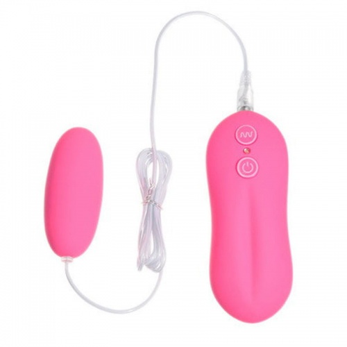 Виброяйцо, 10 режимов вибрации, цвет розовый (35007) фото 5