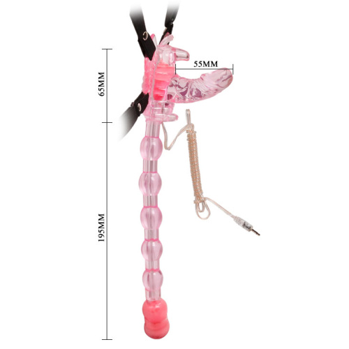 Стимулятор клитора-бабочка, с пультом фото 5