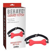 Трензель Doggle Bone Bit Gag-Red 634132365