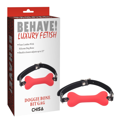 Трензель Doggle Bone Bit Gag-Red 634132365