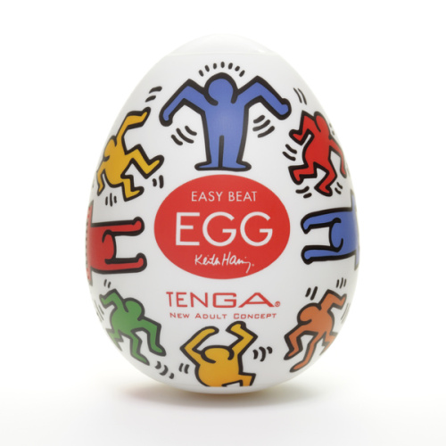 Мастурбатор яйцо "KEITH HARING EGG DANCE"