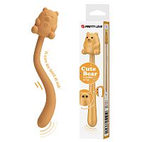 Мини-вибростимулятор Cute Bear, жёлтый