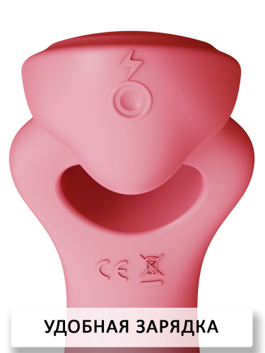 Вибромассажер Jessica Couples Massager Royal Розовый F02102 фото 11