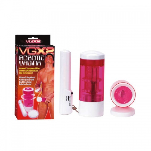 Мастурбатор с ротацией и вибрацией