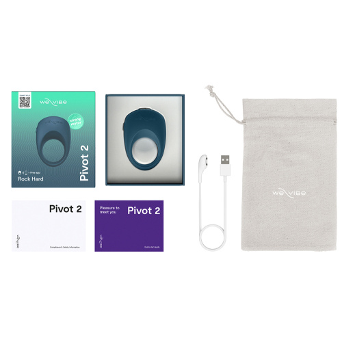 Эрекционное кольцо We-Vibe Pivot 2 с вибрацией фото 3