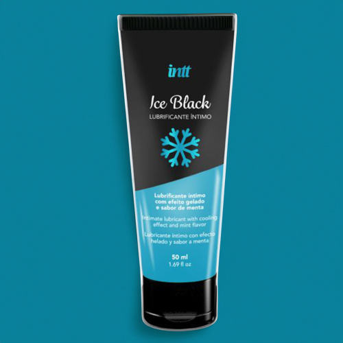 Лубрикант орально-вагинальный Ice Black   - МЯТА - 50Г фото 4