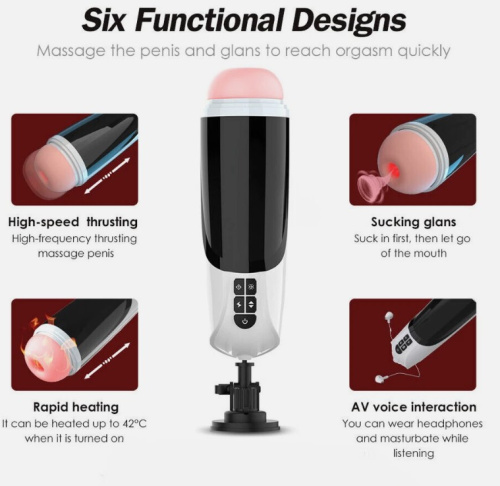 Мастурбатор "Goddess Airplane Cup", Белый фото 8