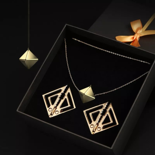 Дизайнерские зажимы на соски с подвеской LOCKINK  025-А-ZH фото 12