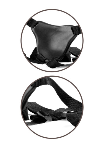 Pipedream - King Cock Elite 7″ Deluxe Body Dock Harness Set фото 5