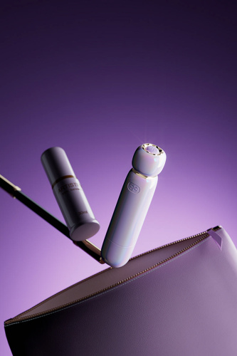 Стильный  вакуумно-мембранной посасывающей стимулятор  LIA,лаванда фото 3