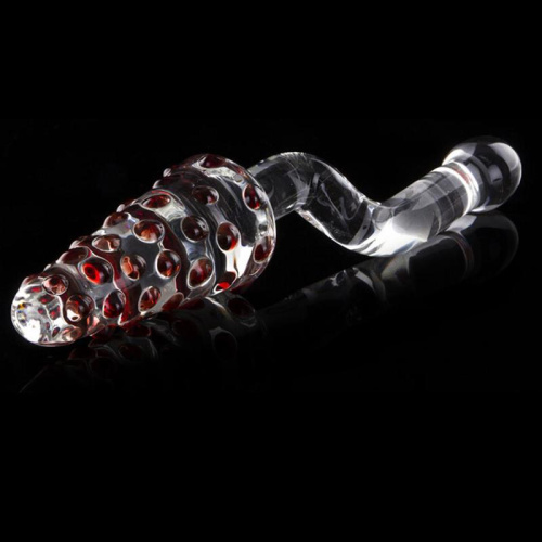 Стеклянный стимулятор пупырчатый