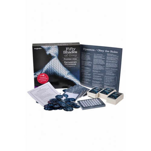 Настольная эротическая игра " 50 оттенков серого " фото 2