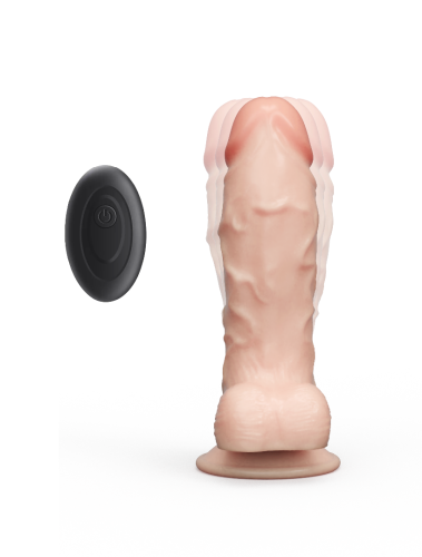 Вибромассажёр REAL Standard на присоске с пультом д/у 024743 ru фото 3