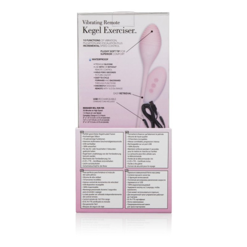 Вибромассажер кегеля Inspire Kegel Exerciser, розовый фото 4