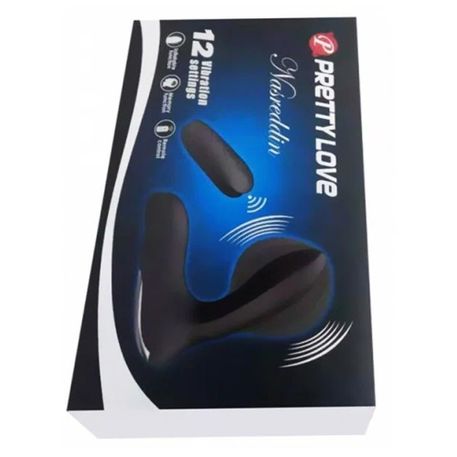 Массажёр простаты расширяющийся, 12 режимов, пульт ДУ, чёрный фото 5