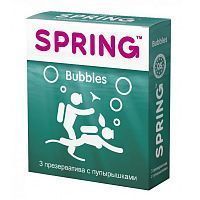 Презервативы Spring Bubbles - с пупырышками, №3