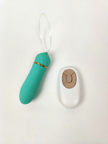 Виброяйцо LiLi бирюзовое 2041-7К фото 2