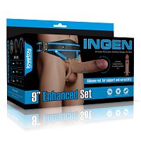 Инновационный и функциональный комплект полого страпонаIngen 9'' Enhanced Set XS/S/M 415011 LV