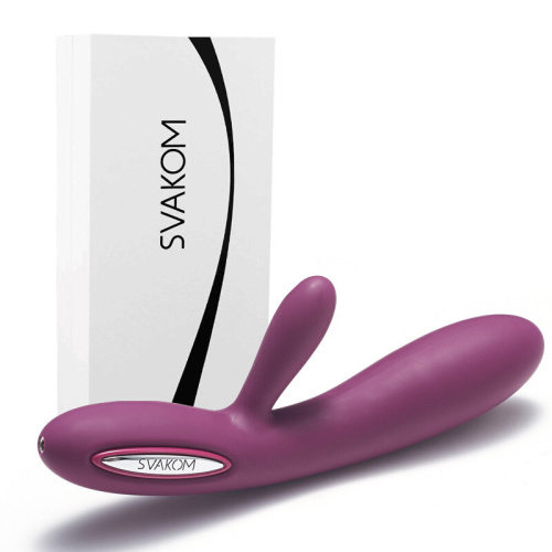 Вагинально-клиторальный вибратор "Lucas", фиолетовый SVAKOM фото 2