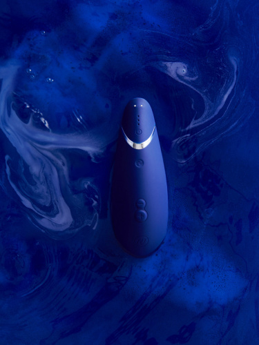 Womanizer Стимулятор клиторальный бесконтактный Premium, синий фото 8