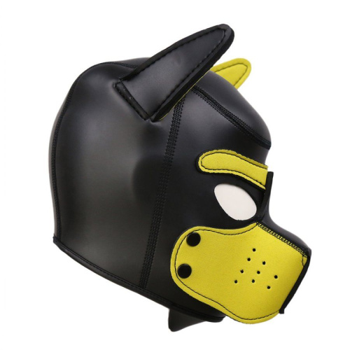 Маска PUPPY HOOD желтая 142-C-M-ZH фото 3 Маска PUPPY HOOD желтая 142-C-M-ZH фото 3