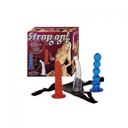 АКЦИЯ!5227400000 Фаллоимитатор на трусах цветной